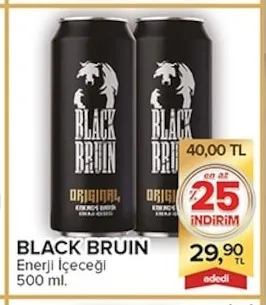 Black Bruin Enerji İçeceği 500 Ml
