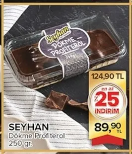 Seyhan Dökme Profiterol 250 Gr.