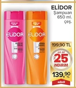 Elidor Şampuan 650 Ml