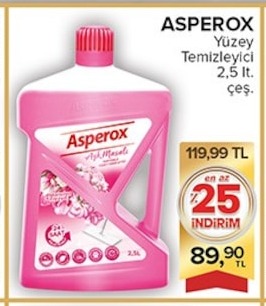 Asperox Yüzey Temizleyici 2,5 Lt