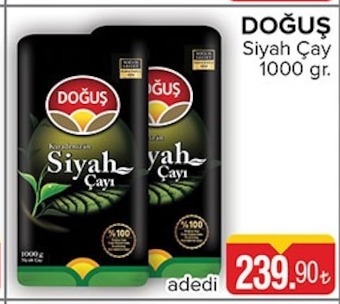 Doğuş Siyah Çay 1000 Gr