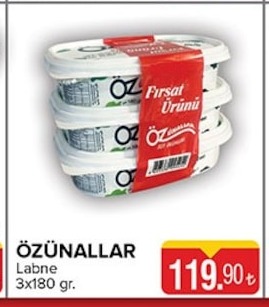 Özünallar Labne 3X180 Gr.