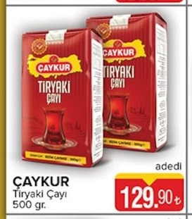 Çaykur Tiryaki Çayı 500 Gr
