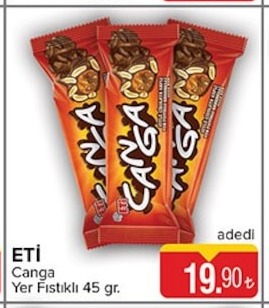 Eti Canga Yer Fıstıklı 45 Gr.