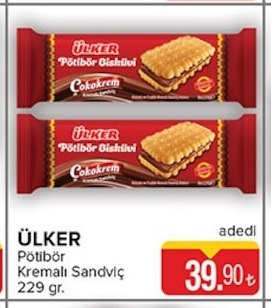 Ülker Pötibör Kremali Sandviç 229 Gr.