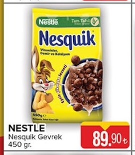 Nestle Nesquik Gevrek 450 Gr.