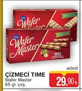 Çizmeci Time Wafer Master 65 Gr. Çeş.