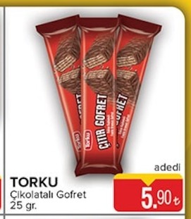 Torku Çikolatalı Gofret 25 Gr.
