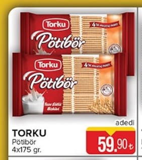 Torku Pötibör 4X175 Gr.