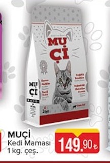 Muçi Kedi Maması 1 Kg