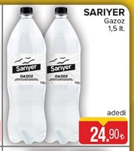 Sariyer Gazoz 1,5 Lt.