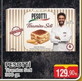 Pesotti Tiramisu Seti 300 Gr.