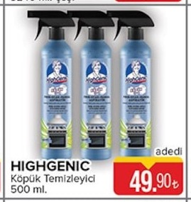 Highgenic Köpük Temizleyici 500 Ml