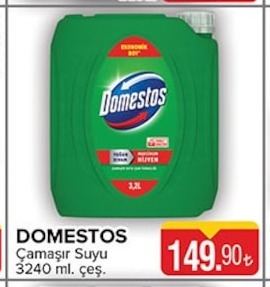 Domestos Çamaşır Suyu 3240 Ml. Çeş