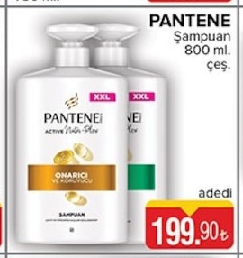 Pantene Şampuan 800 Ml. Çeş