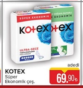 Kotex Süper Ekonomik Çeş