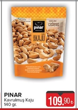 Pinar Kavrulmus Kaju 140G