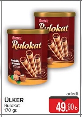 Ülker Rulokat 170 Gr.