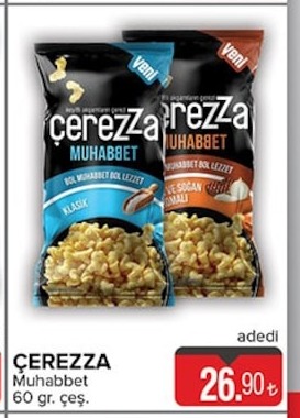 Cerezza Muhabbet 60 Gr. Çeşitleri