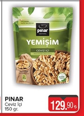 Pınar Yemişim Ceviz Içi 150 Gr.