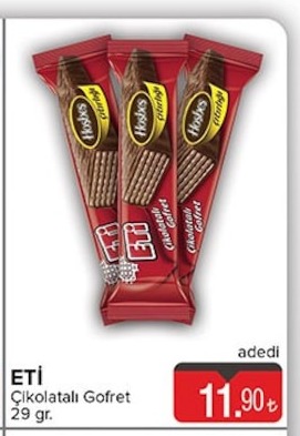 Eti Çikolatalı Gofret 29 Gr.