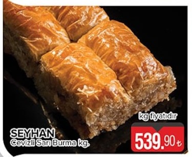 Seyhan Cevizli Sarı Burma Kg.