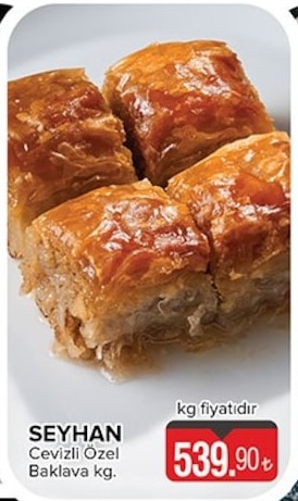 Seyhan Cevizli Özel Baklava Kg.