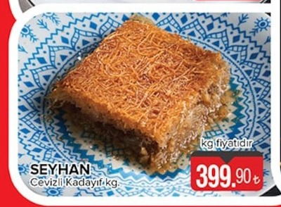 Seyhan Cevizli Kadayıf Kg