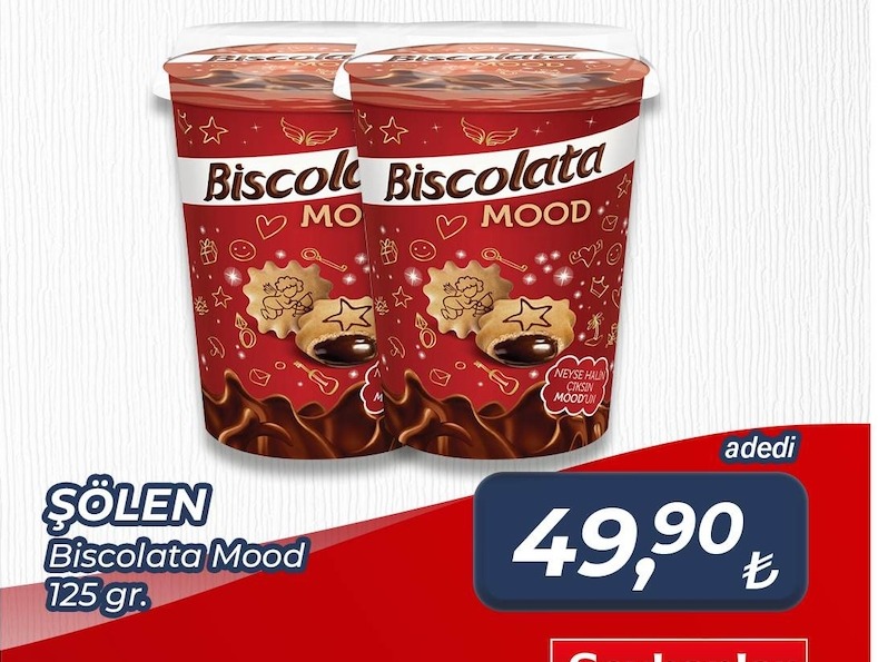 Şölen Biscolata Mood 125 Gr