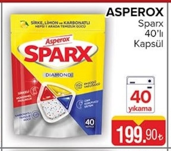 Asperox Sparx Diamond 40'Lı Kapsül