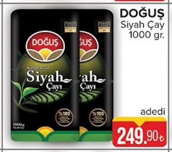 Doğuş Karadeniz Siyah Çay 1000 Gr