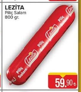 Lezita Piliç Salam 800 Gr.