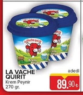 La Vache Quirit Krem Peynir 270 Gr.