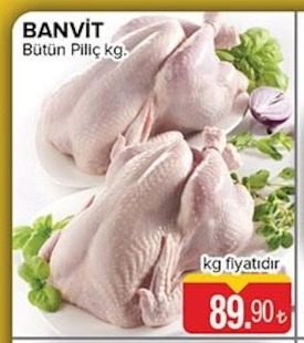 Banvit Bütün Piliç Kg.
