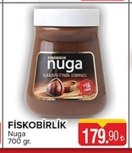 Fiskobirlik Nuga Kakao Fındık Kreması 700 Gr