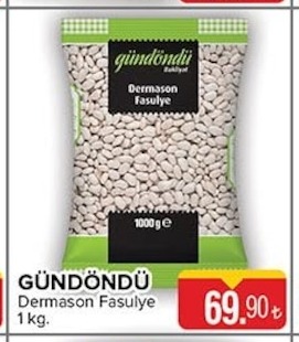 Gündondü Dermason Fasulye 1 Kg.
