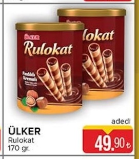 Ülker Rulokat 170 Gr