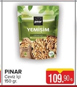 Pinar Ceviz Içi 150 Gr