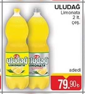 Uludağ Limonata 2 Lt