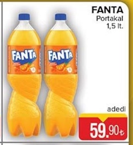 Fanta Portakal 1,5 Lt.