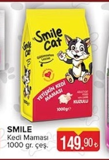Smile Kedi Maması 1000 Gr.