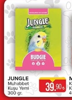 Jungle Muhabbet Kuşu Yemi 300Gr