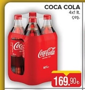 Coca Cola 4X1Lt
