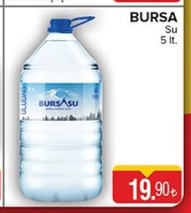 Bursa Su 5 Lt