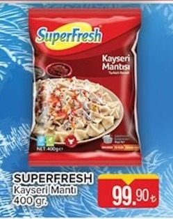 Superfresh Kayseri Mantı 400G