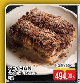 Seyhan Soğuk Baklava Kg.