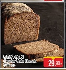 Seyhan Çavdar Unlu Ekmek 300 Gr