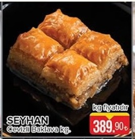 Seyhan Cevizli Baklava Kg