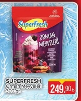 Superfresh Orman Meyveleri 300 Gr