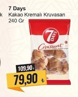 7 Days Kakao Kremalı Kruvasan 240 Gr